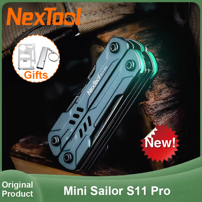 Multitool Credit Card - 2025 New NexTool Mini Sailor S11