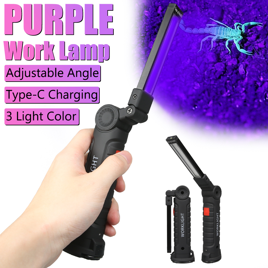 Money Clip Magnetic - 395 Nm UV Led Blacklight Flashlight