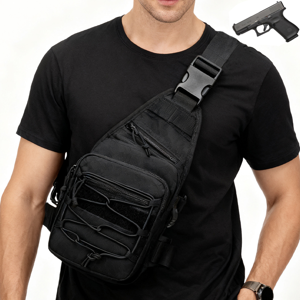 Edc Carry Pistols - Tactical Gun Bag EDC Shoulder Bag