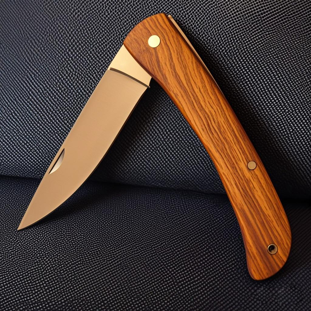 Rosewood Handle Pocket Knife S - Edc Daily Carry recensie en prijs
