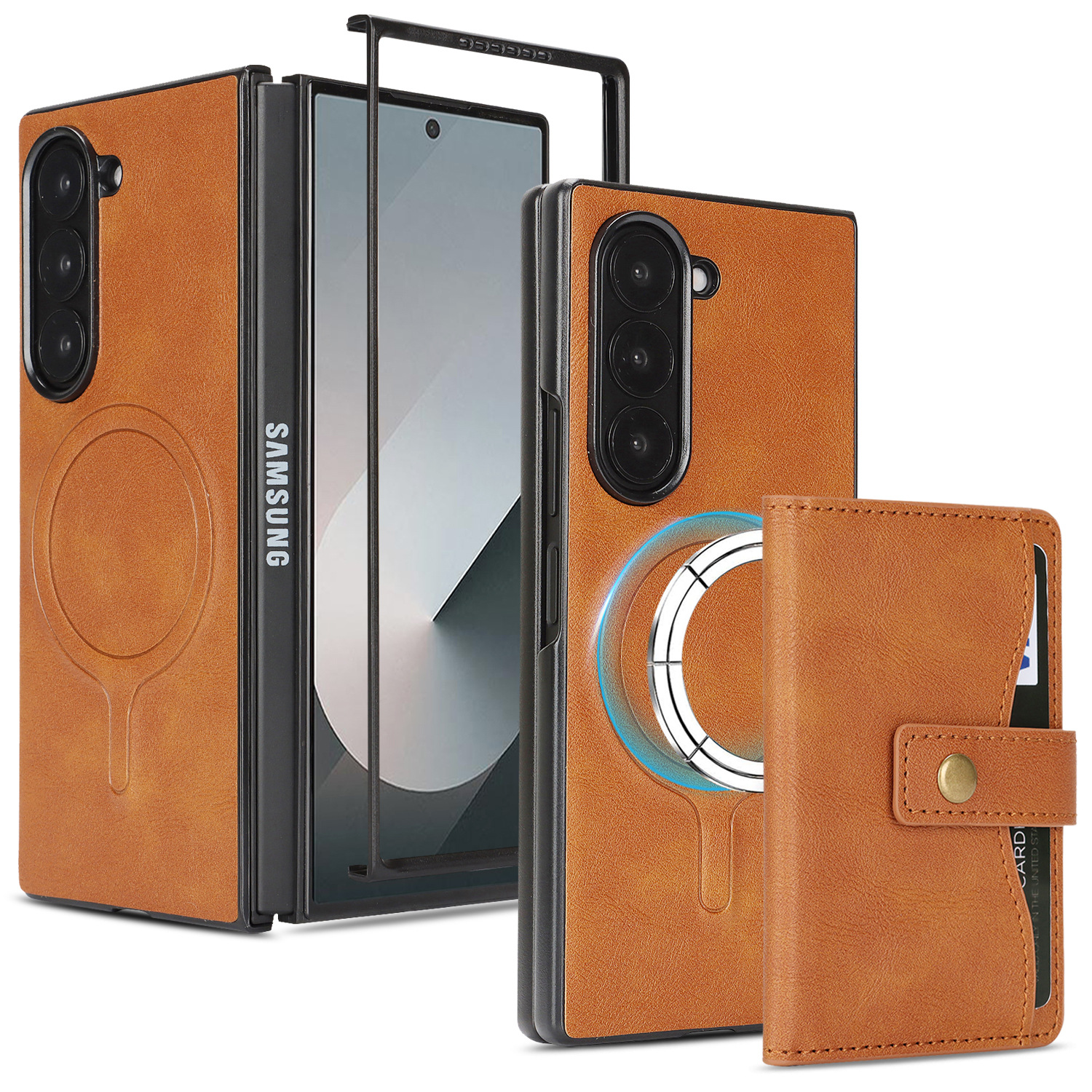 Applicable to Samsung Z Fold7  - Money Clip Magnetic recensie en prijs