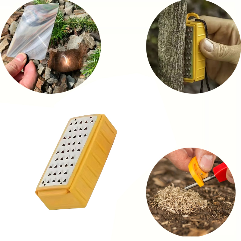 Outdoor Magnifying Glass Card  - Ferro Rod Striker recensie en prijs