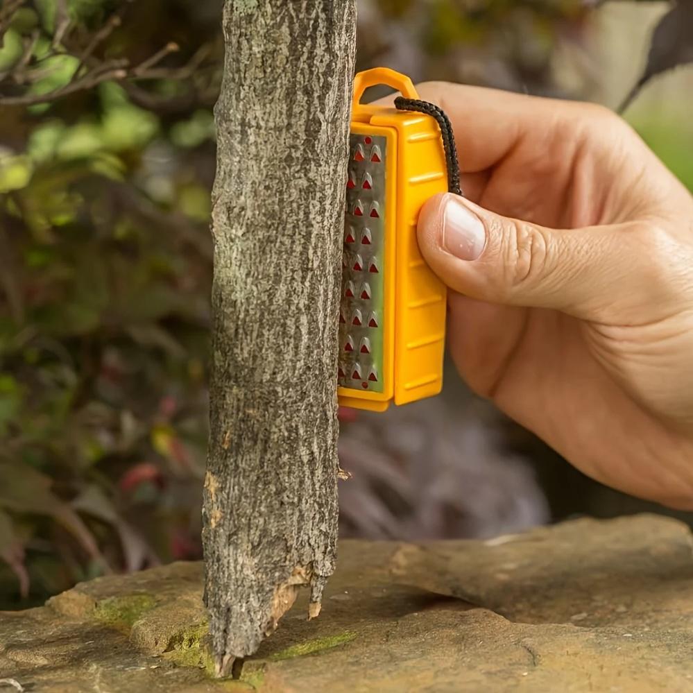 Outdoor Magnifying Glass Card  - Ferro Rod Striker recensie en prijs