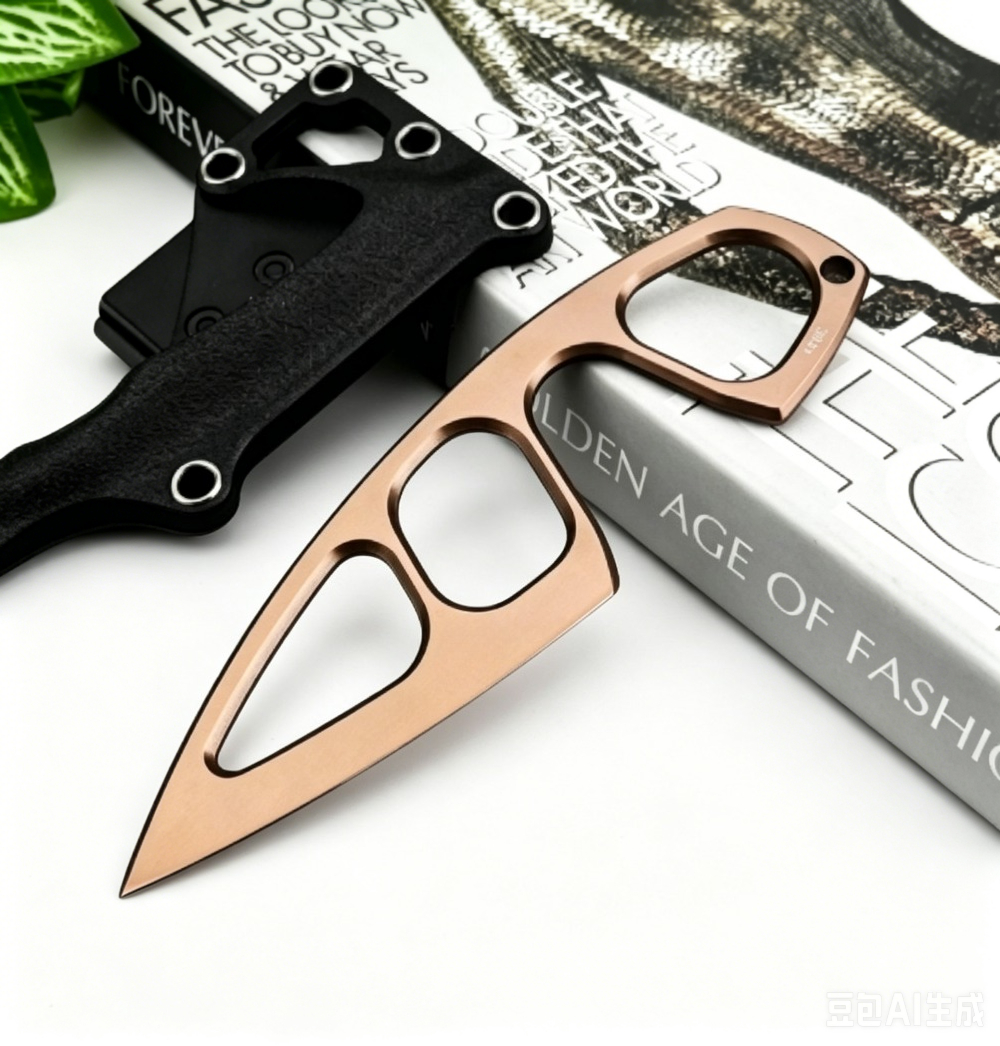 High Hardness Neck Knife 440C  - Edc Fixed Blade Deep Carry recensie en prijs