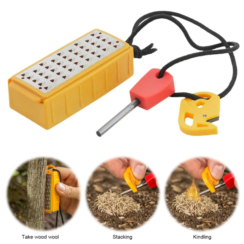 Portable Outdoor Emergency Tin - Ferro Rod Striker recensie en prijs