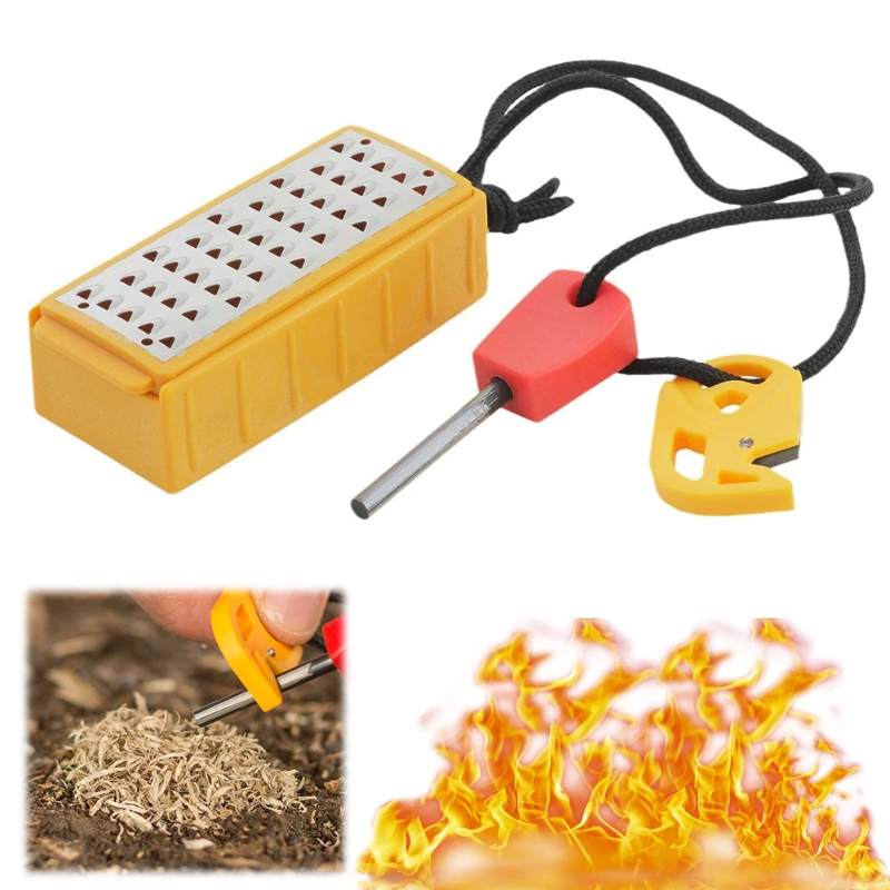 Portable Outdoor Emergency Tin - Ferro Rod Striker recensie en prijs