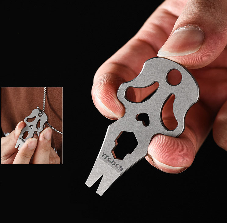 Multifunctional Hex Key Wrench - Titanium Pry Bar recensie en prijs