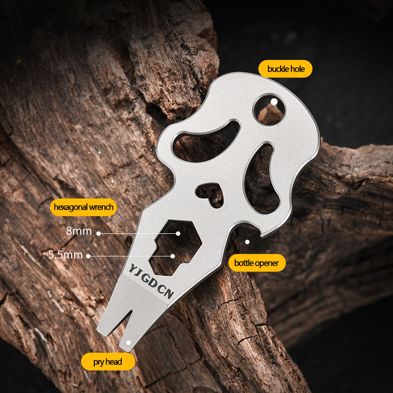 Multifunctional Hex Key Wrench - Titanium Pry Bar recensie en prijs