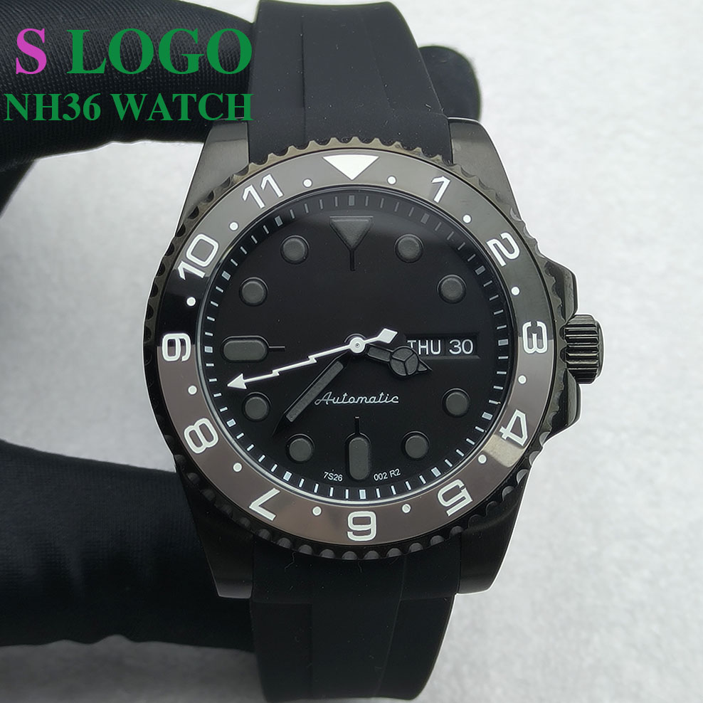 40MM NH36 Watch Black Men's St - Watch Winder Compact recensie en prijs