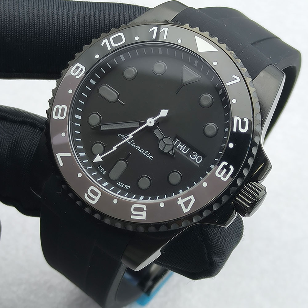 40MM NH36 Watch Black Men's St - Watch Winder Compact recensie en prijs
