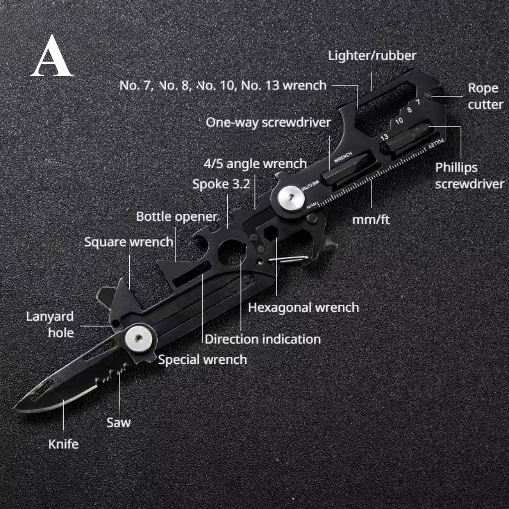 Multifunctional EDC Tool Card  - Multitool Credit Card recensie en prijs
