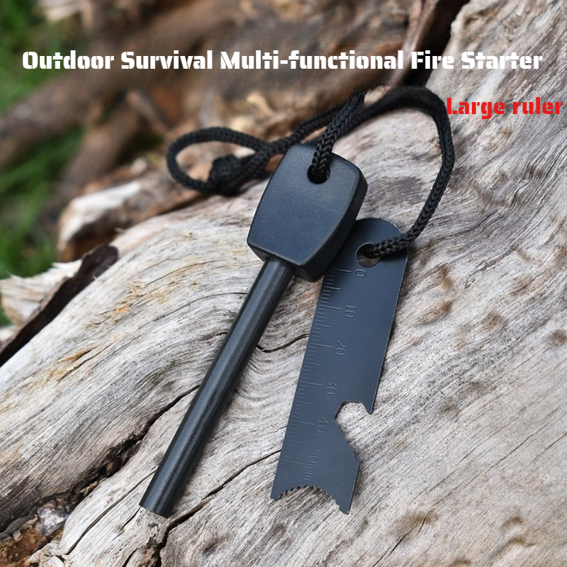 Multi-Function Wooden Handle M - Ferro Rod Striker recensie en prijs