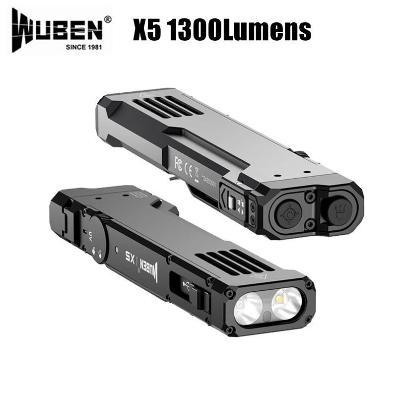 WUBEN X5 Compact EDC Flashligh - Edc Daily Carry recensie en prijs