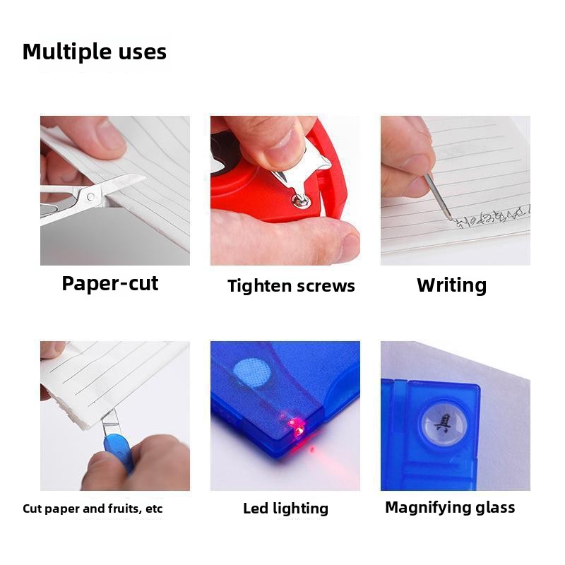 12 In 1 Pocket Credit Card Por - Multitool Credit Card recensie en prijs