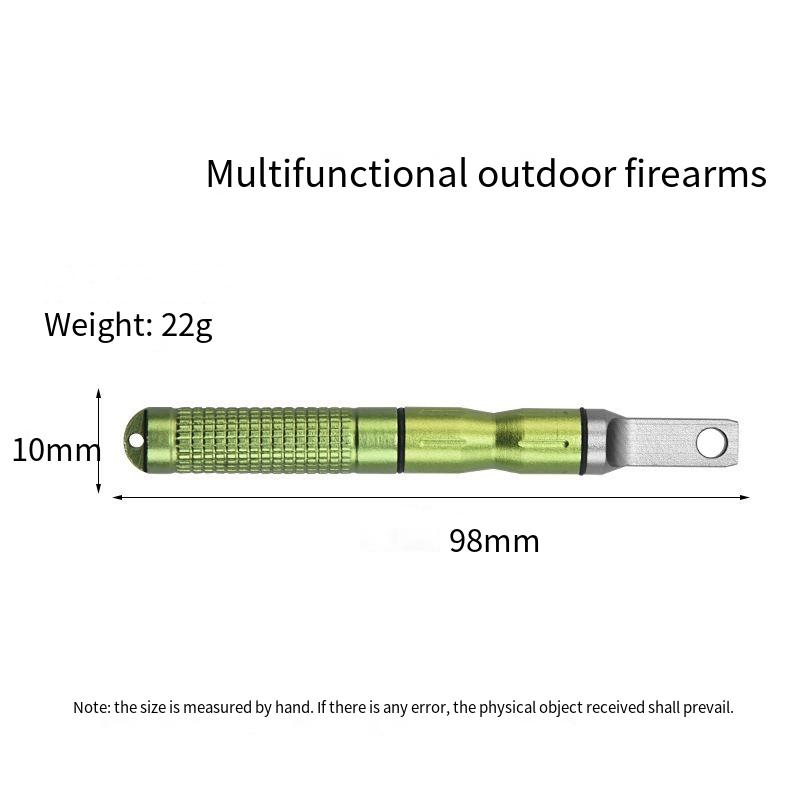 Portable Waterproof Flint Emer - Ferro Rod Striker recensie en prijs