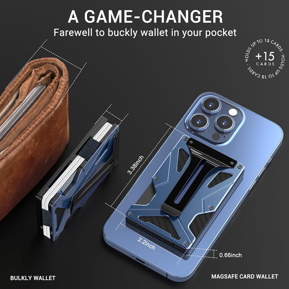 Magnetic Phone Wallet Compatib - Money Clip Magnetic recensie en prijs
