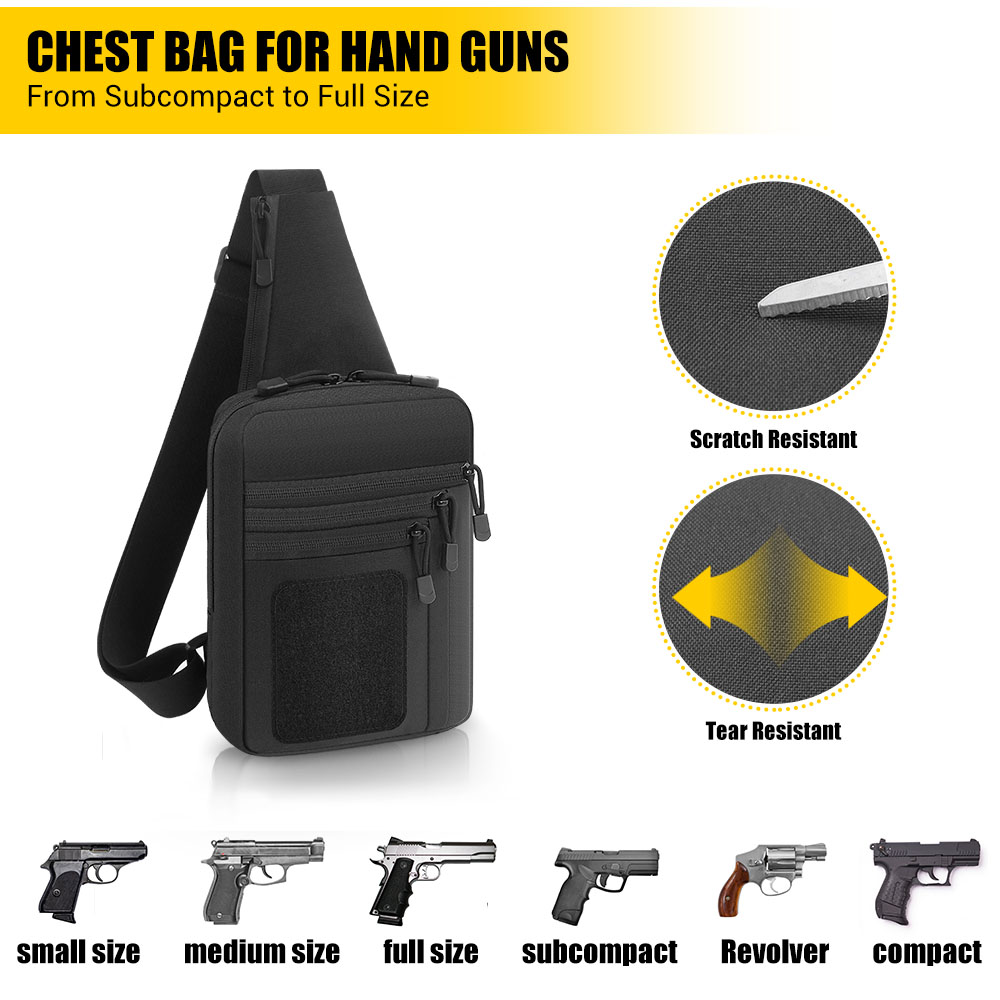 Tactical Pistol Gun Bag Concea - Edc Carry Pistols recensie en prijs
