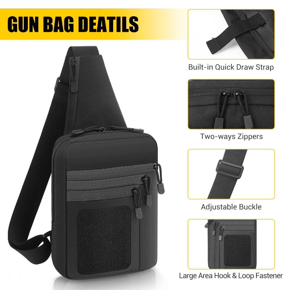 Tactical Pistol Gun Bag Concea - Edc Carry Pistols recensie en prijs
