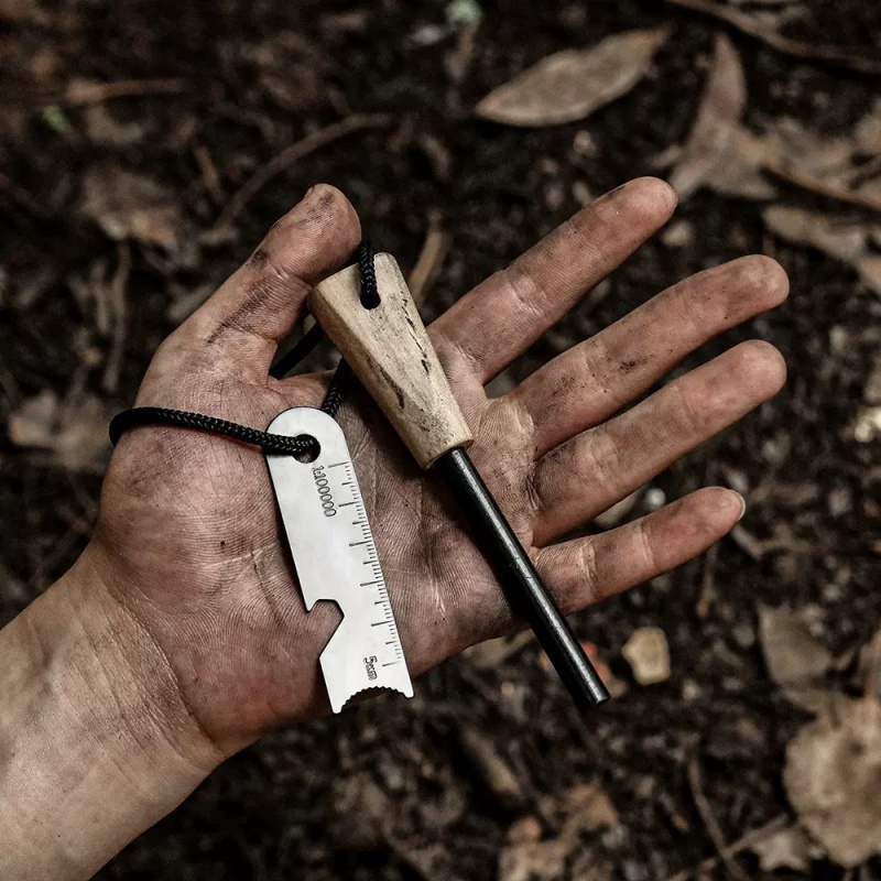 Portable outdoor flint, equipp - Ferro Rod Striker recensie en prijs