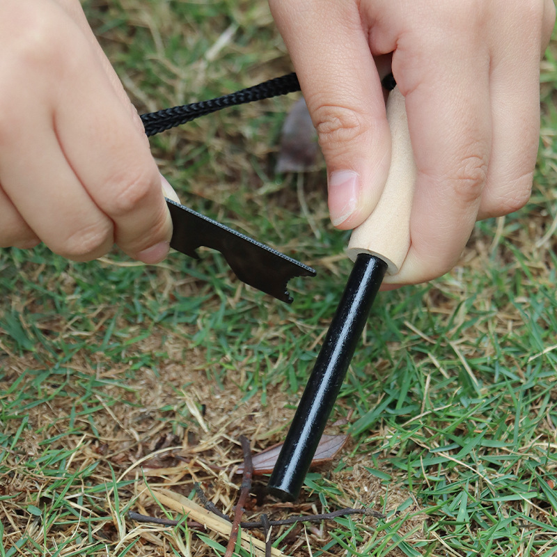Portable outdoor flint, equipp - Ferro Rod Striker recensie en prijs