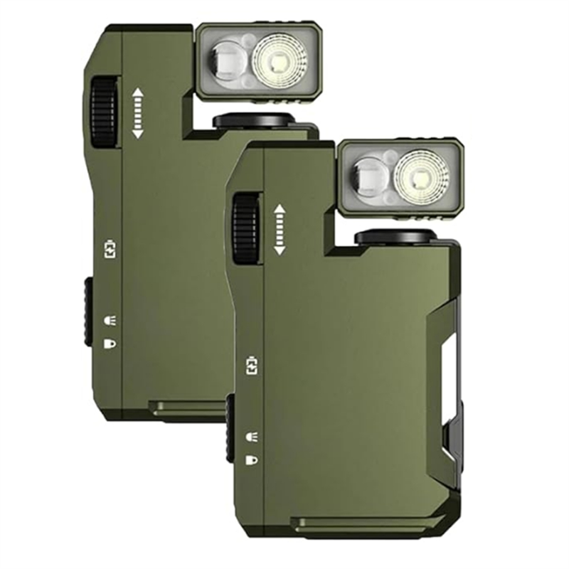 AT51-2Pcs EDC Flashlight With  - Edc Daily Carry recensie en prijs
