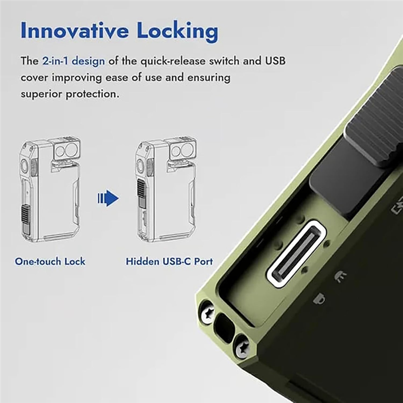 AT51-2Pcs EDC Flashlight With  - Edc Daily Carry recensie en prijs