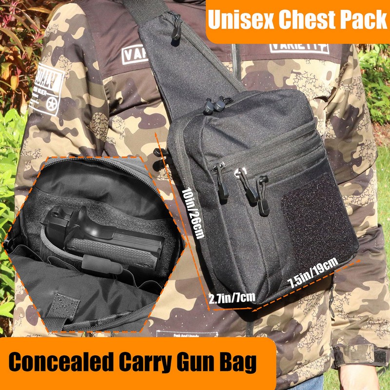 New Tactical Chest Bag Pistol  - Edc Carry Pistols recensie en prijs