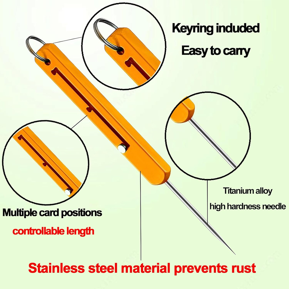 Portable Titanium Toothpicks P - Multitool Credit Card recensie en prijs