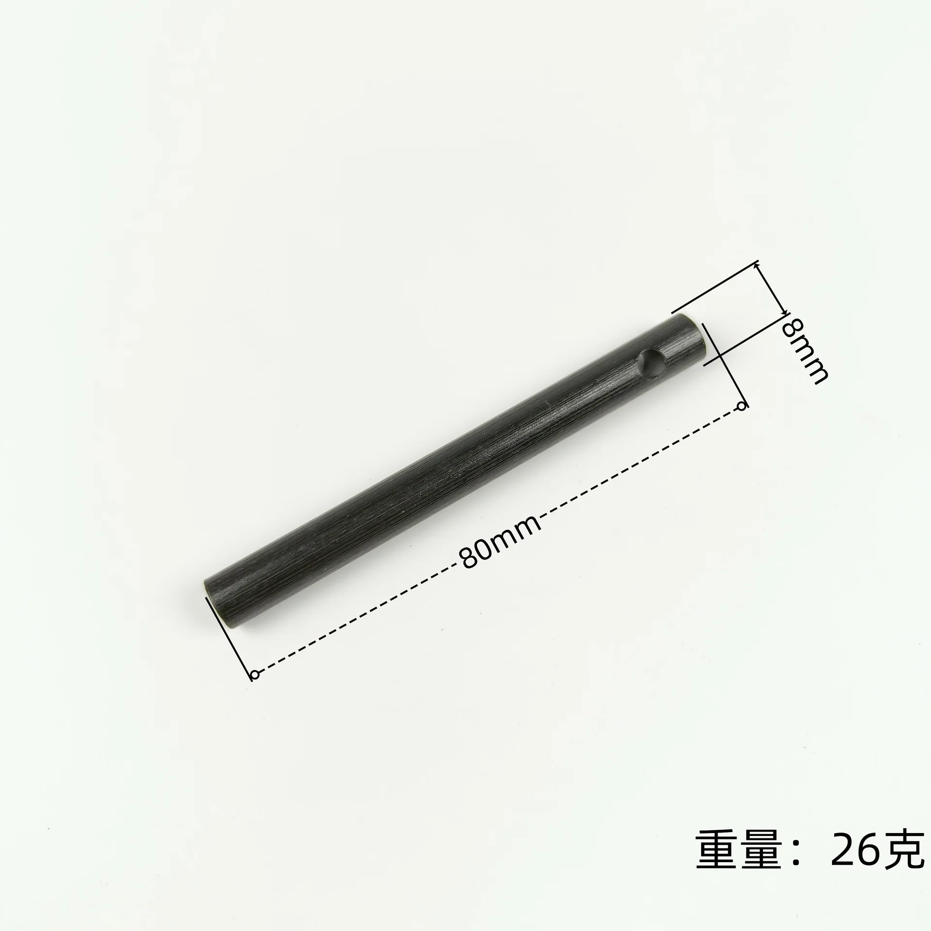 2PCS 8 * 80mm Perforated Campi - Ferro Rod Striker recensie en prijs