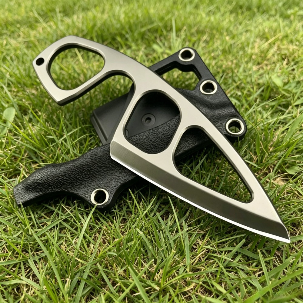 High Hardness Neck Knife 440C  - Edc Fixed Blade Deep Carry recensie en prijs