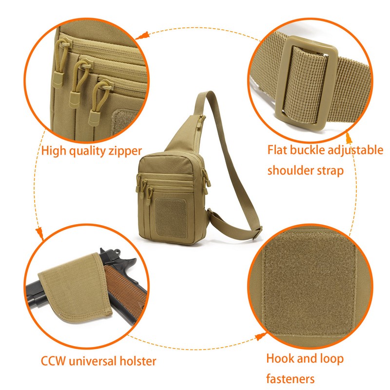 EDC 1000D Tactical Chest Bag P - Edc Carry Pistols recensie en prijs
