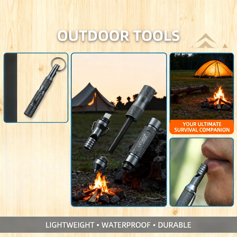 New Waterproof High Decibel Su - Ferro Rod Striker recensie en prijs