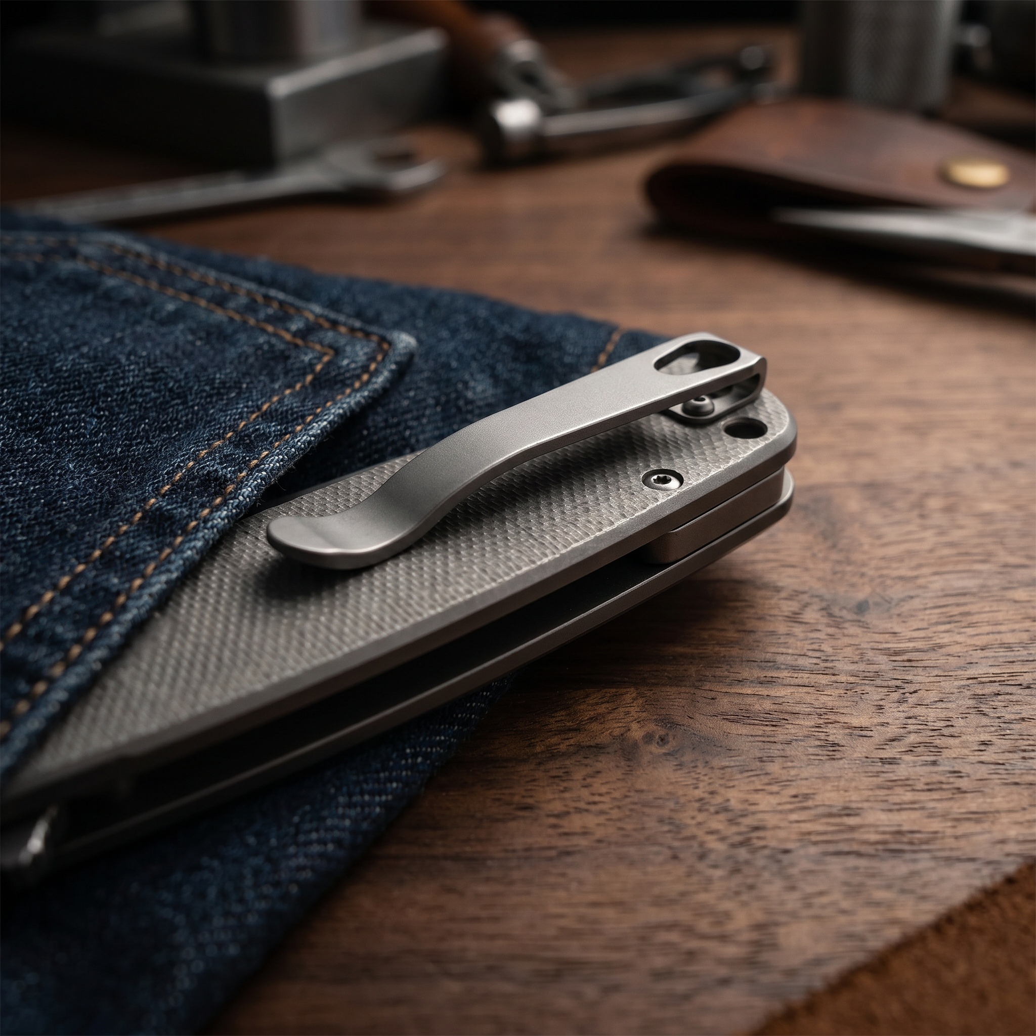 TC4 Titanium Pocket Clip For C - Edc Carry Pocket Knife recensie en prijs