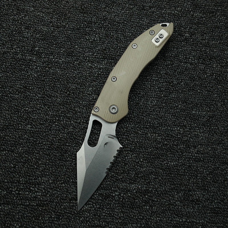 LEMIFSHE  Manual Stitch Textur - Edc Carry Pocket Knife recensie en prijs