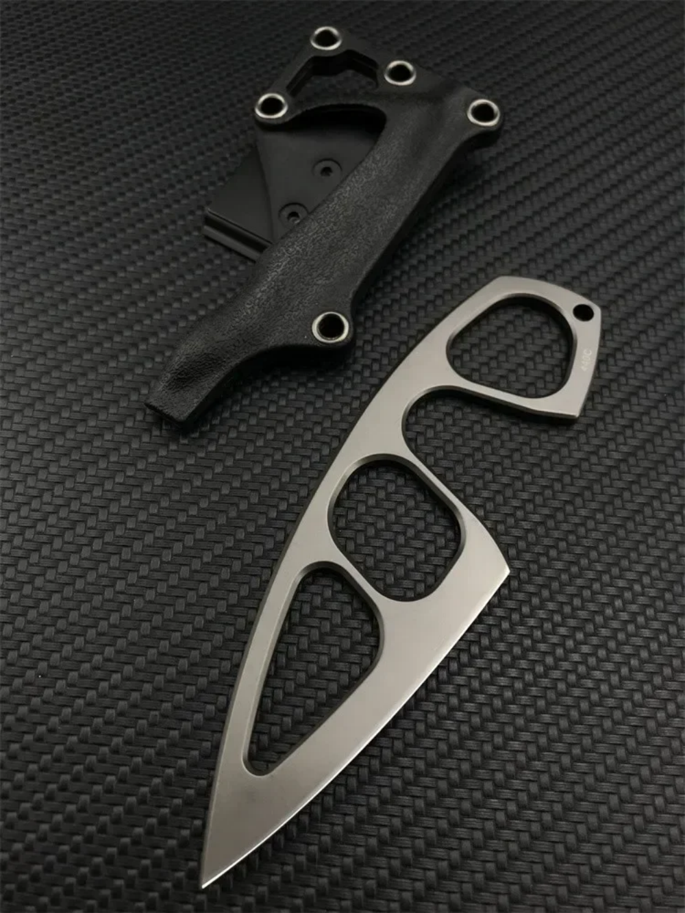 High Hardness Neck Knife 440C  - Edc Fixed Blade Deep Carry recensie en prijs