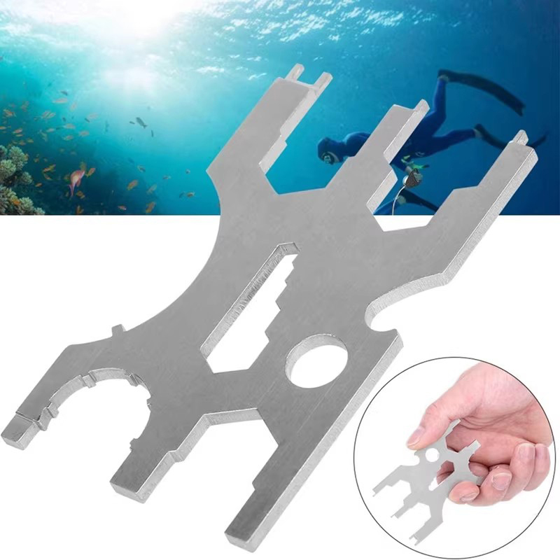 316 Stainless Steel Scuba Divi - Multitool Credit Card recensie en prijs