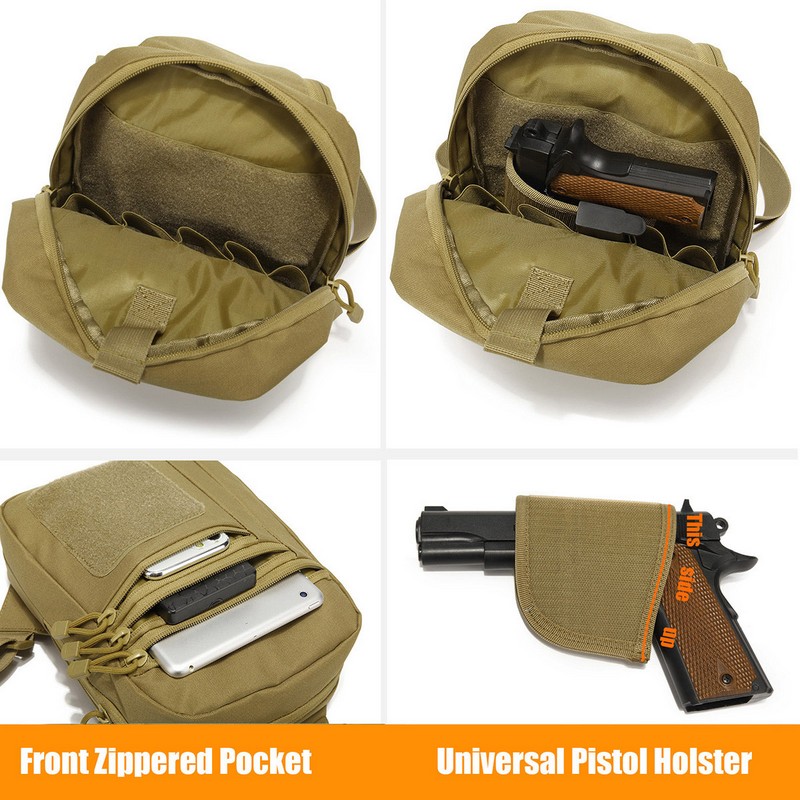 New Tactical Chest Bag Pistol  - Edc Carry Pistols recensie en prijs