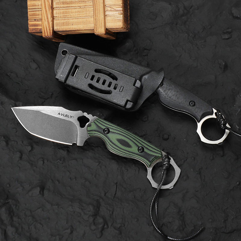 High-hardness DC53 steel strai - Edc Fixed Blade Deep Carry recensie en prijs