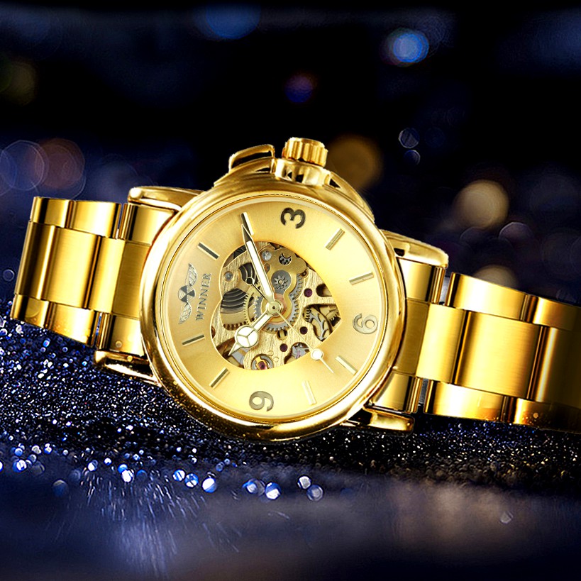 WINNER Luxury Elegant Skeleton - Watch Winder Compact recensie en prijs