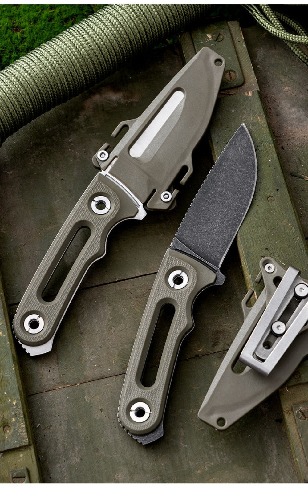 FX Portable Fixed Blade Knife  - Edc Fixed Blade Deep Carry recensie en prijs