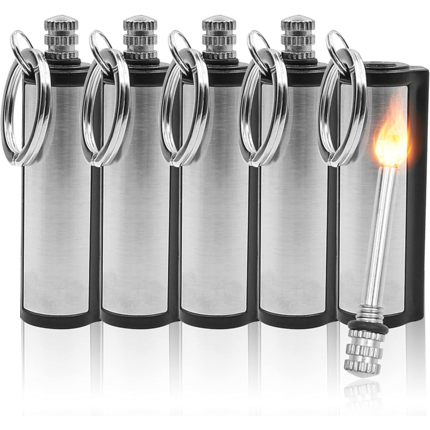 1-5-pack Magnesium flint set,  - Ferro Rod Striker recensie en prijs