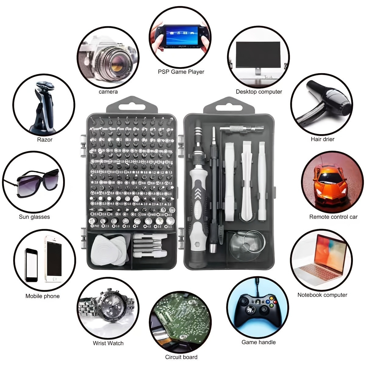 115-in-1 Screwdriver Set, Mult - Micro Screwdriver Kit recensie en prijs