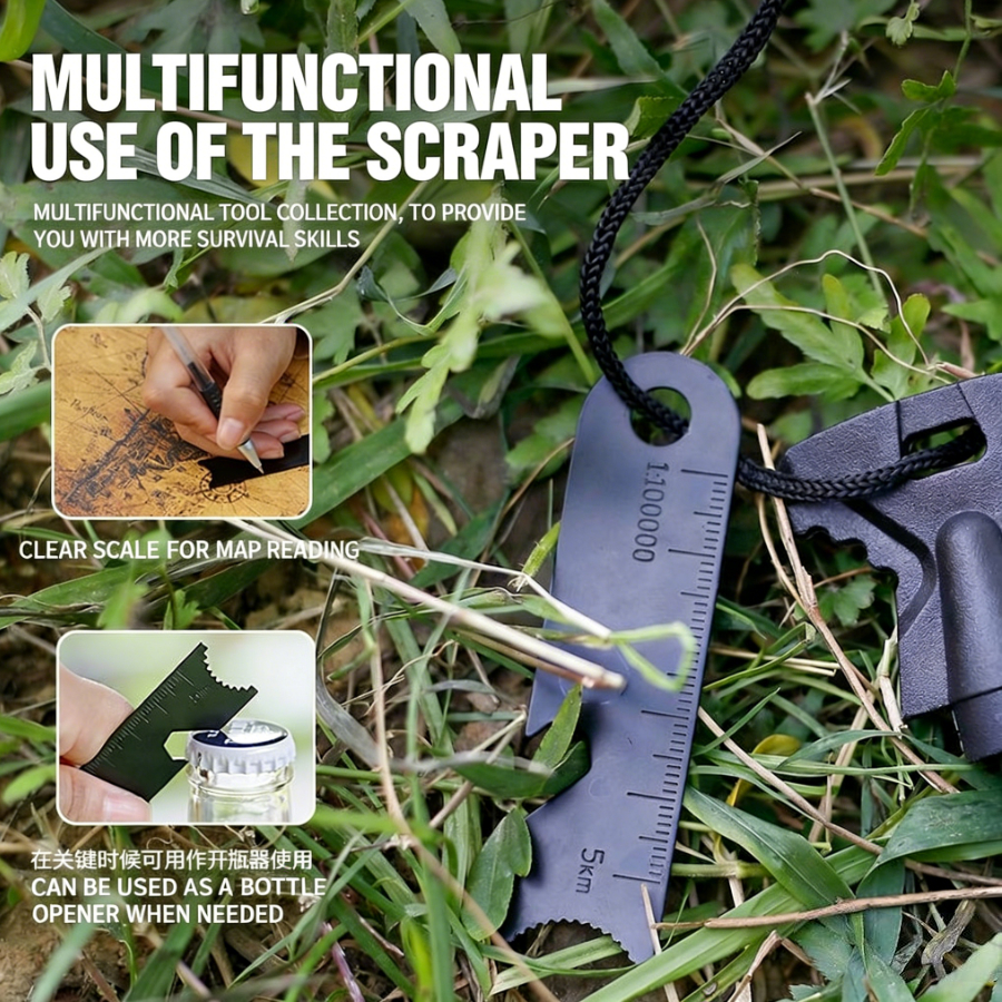 Multi-functional Survival Fire - Ferro Rod Striker recensie en prijs
