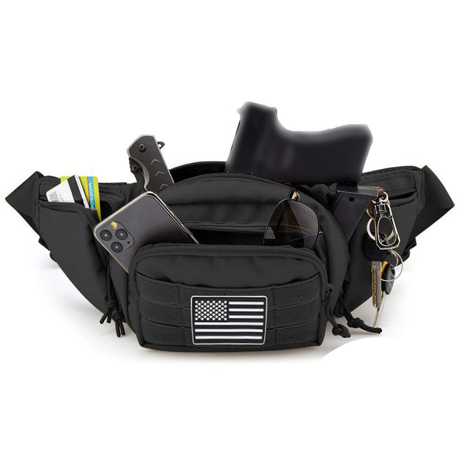 Tactical Fanny Pack Gun Holste - Edc Carry Pistols recensie en prijs