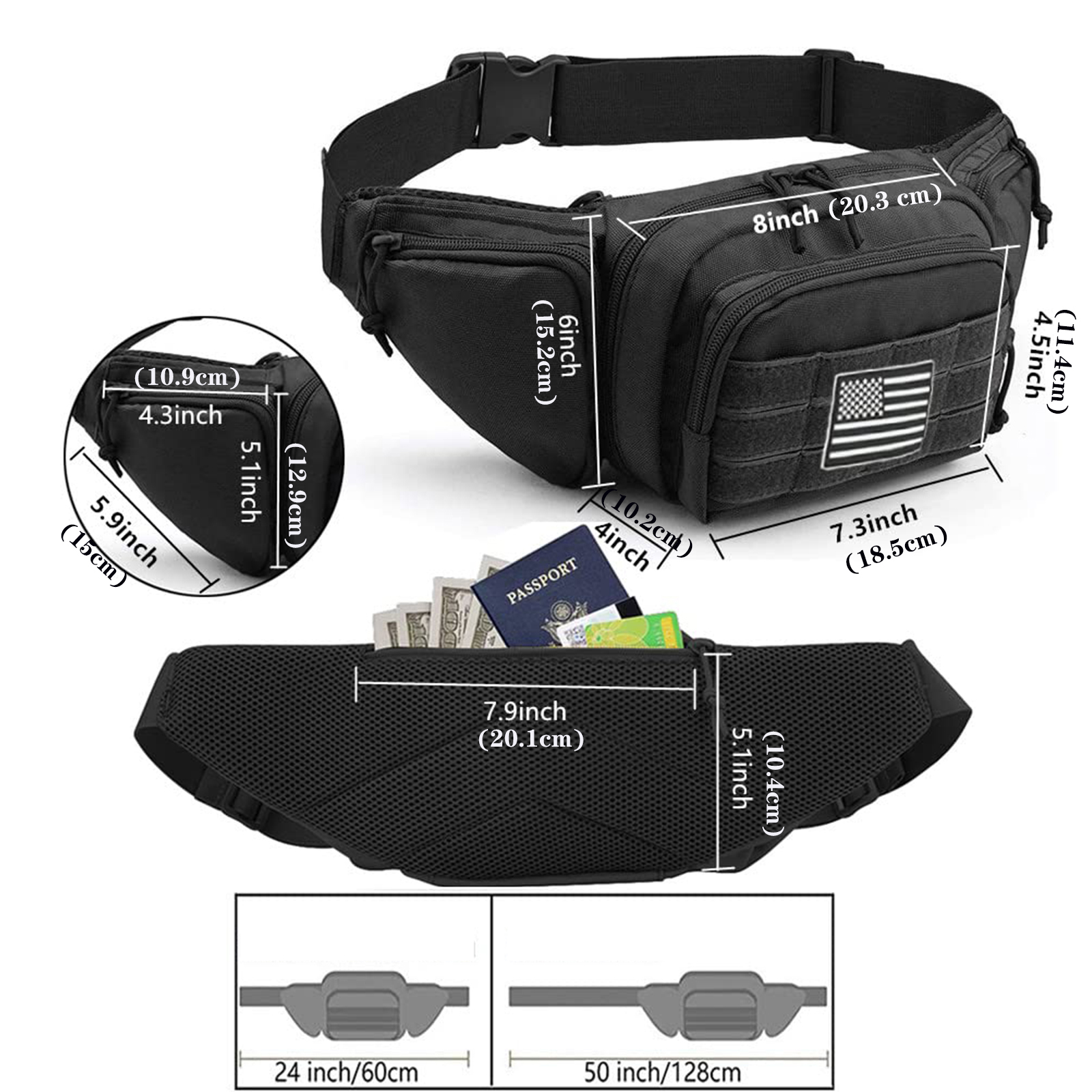 Tactical Fanny Pack Gun Holste - Edc Carry Pistols recensie en prijs