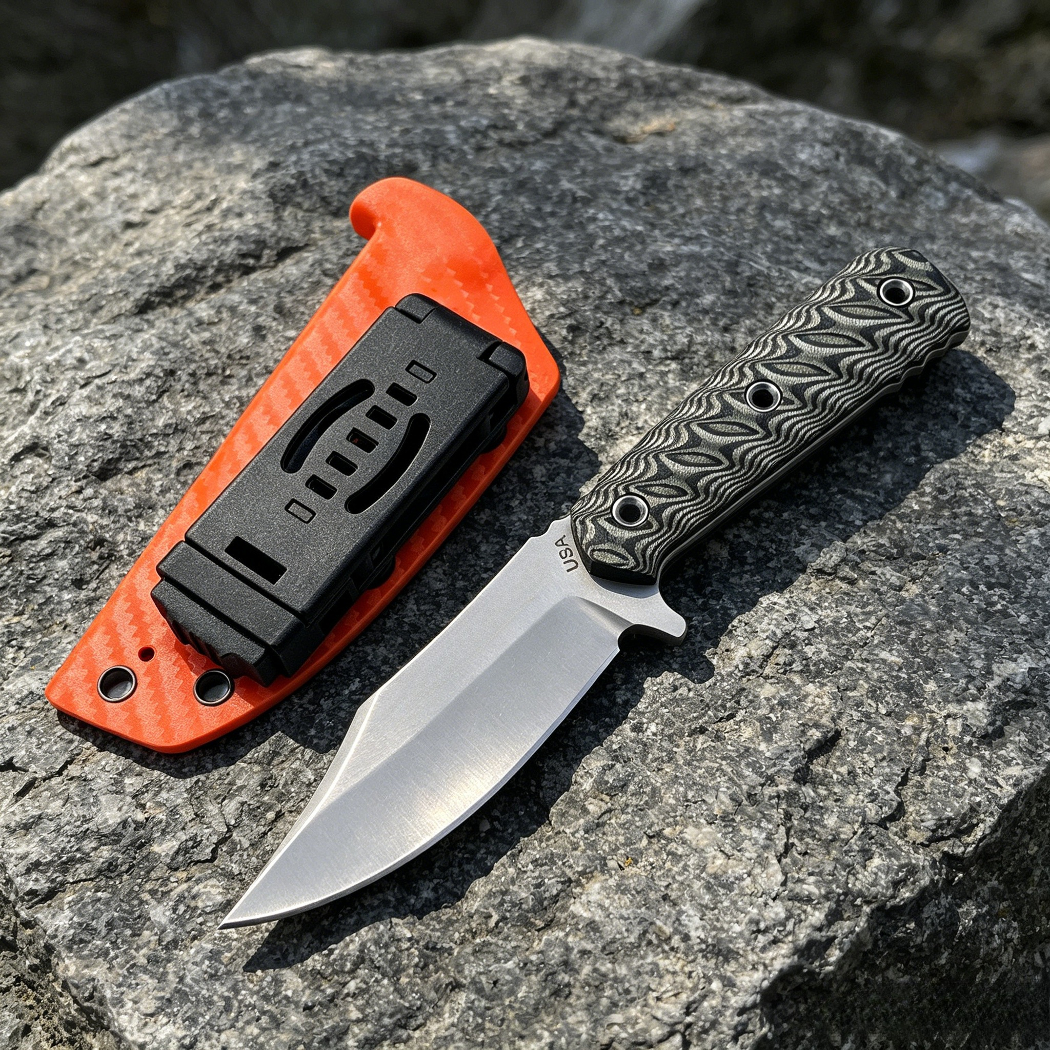 Fixed-Blade Knife with 8Cr14Mo - Edc Fixed Blade Deep Carry recensie en prijs