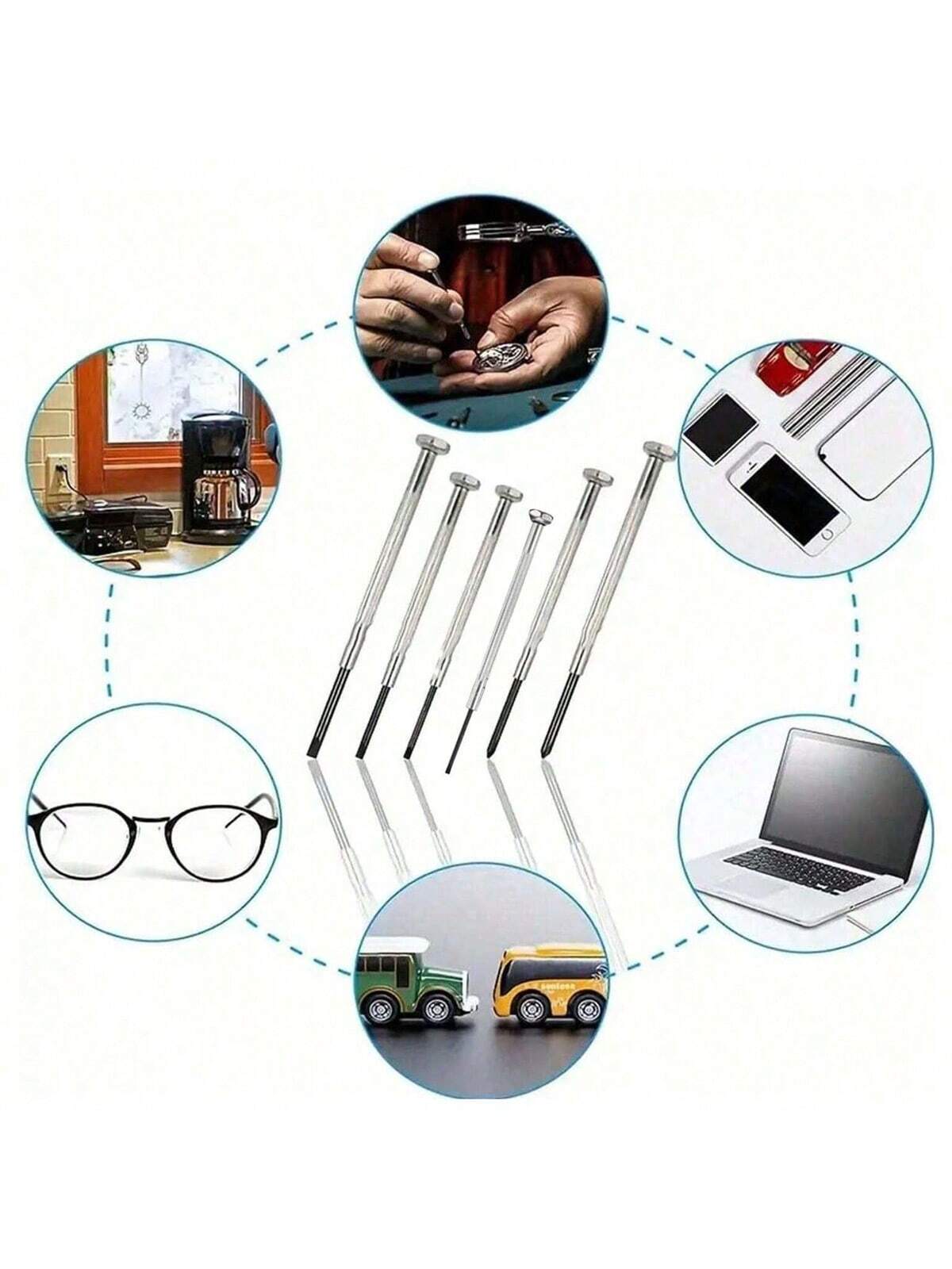 6pcs screwdriver set, eyewear  - Micro Screwdriver Kit recensie en prijs